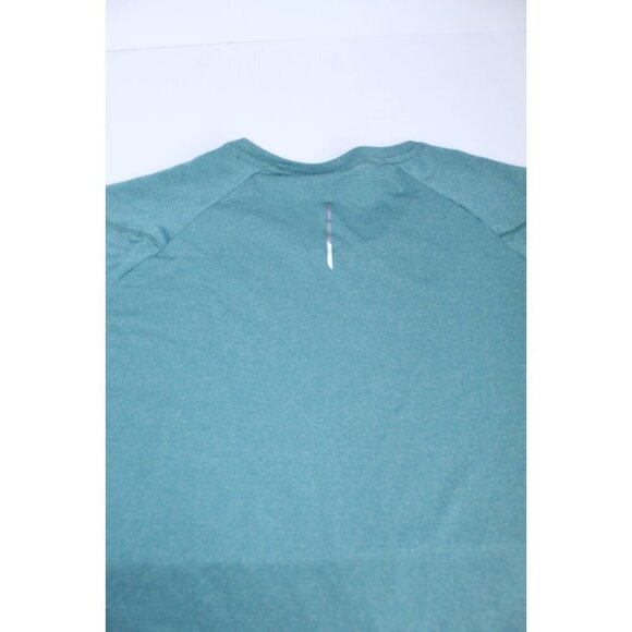 Soloman Activewear SS Shirt L Blue Green Outdoor Hiking Workout Lightweight - Picture 3 of 7